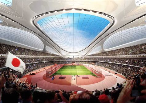 Kasumigaoka National Stadium Tokyo: Zaha Hadid - e-architect