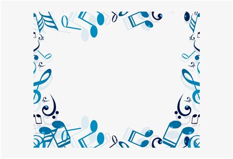 Border Clipart Music - Musical Note Border Design Transparent PNG - 640x480 - Free Download on ...