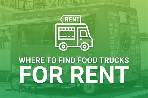 Food Truck Rental: Where to Find Food Trucks For Rent