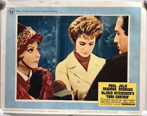 ORIGINAL LOBBY CARDS - TORN CURTAIN - 1966 -set of 8 - Paul Newman ...