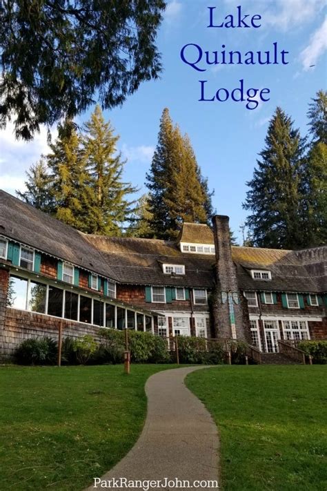 Lake Quinault Lodge near Olympic National Park {Video} | Park Ranger John