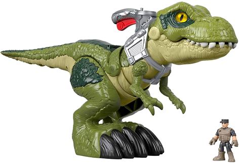 Fisher Price Jurassic World Imaginext Mega Mouth T-Rex Figure Set ...