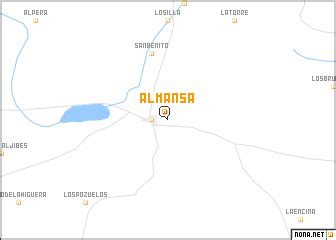 Almansa (Spain) map - nona.net