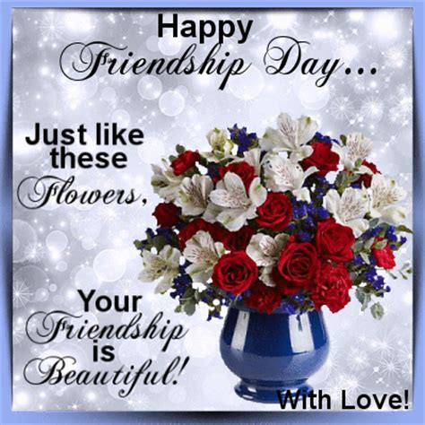 Your Friendship Is... Free Flowers eCards, Greeting Cards | 123 Greetings