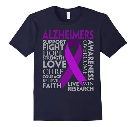 Alzheimers Awareness T-Shirt Support Month Gift Tee-T-Shirt – Managatee