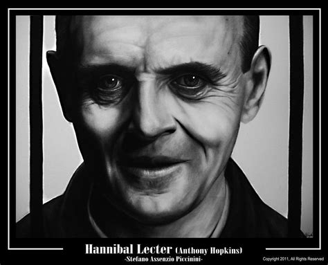 HANNIBAL LECTER (Anthony Hopkins) by SteASSENZIOPiccinini on DeviantArt