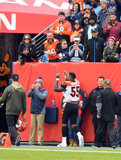 See photo of Bengals’ Vontaze Burfict exiting field