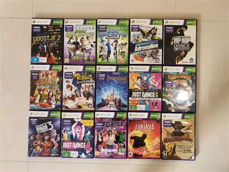 Xbox 360 Kinect games, Video Gaming, Video Games, Xbox on Carousell