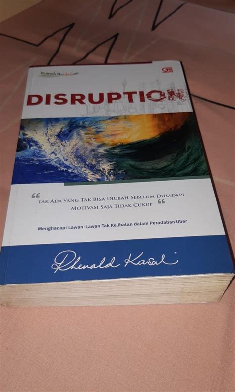 Disruption rhenald kasali buku preloved, Buku & Alat Tulis, Buku di ...