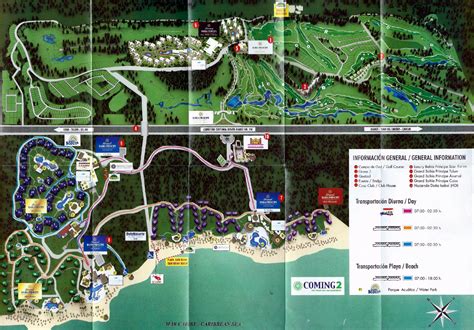 Resort Map | Grand Bahia Principe Coba | Riviera Maya, Mexico