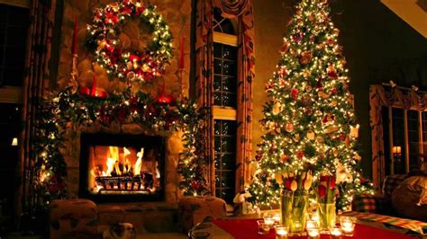 Download Cozy Christmas Tree Wallpaper