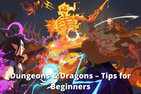 Dungeons & Dragons – Tips for Beginners - The Geek Lyfe