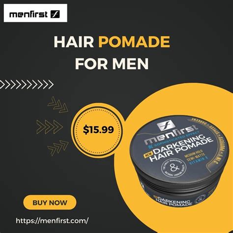 Hair pomade for men - Menfirst - Medium