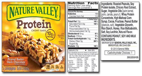 Amazon.com: Nature Valley Peanut Butter Protein Bar, Peanut Butter Dark Chocolate, 5 Count ...