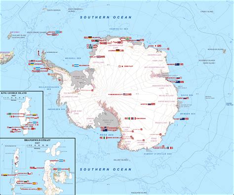 Permanent research stations in Antarctica [1500x1250] : r/MapPorn