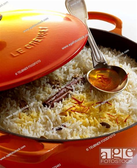 Biryani rice Rice with Indian spices, Stock Photo, Picture And Rights ...