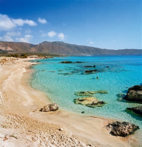 Playa De Elafonisi Creta Grecia - Plajă