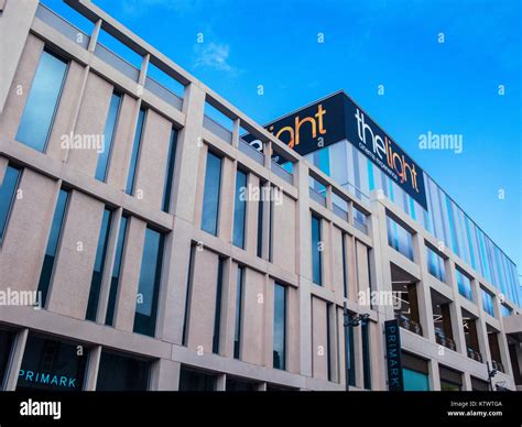 The Light Cinema, The Moor,blue sk Sheffield Stock Photo - Alamy