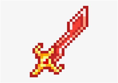 Medieval Pixel Art Knight Sword