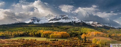 Wilson Peak Panorama - Nature Photography Workshops and Colorado Photo Prints