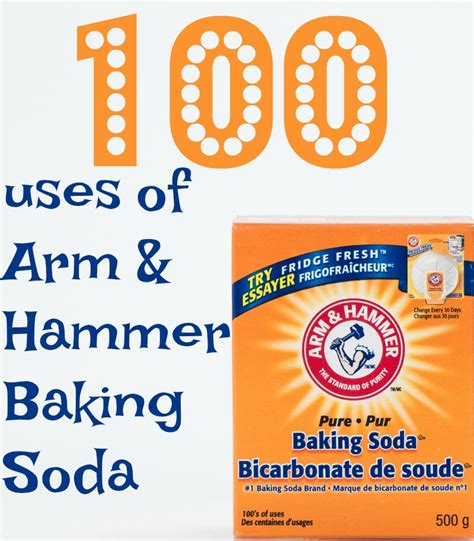 100-uses-of-Arm-Hammer-Baking-Soda | Tales of a Ranting Ginger