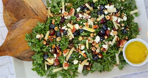 Kale Salad with Citrus Vinaigrette | The Organic Kitchen Blog and Tutorials