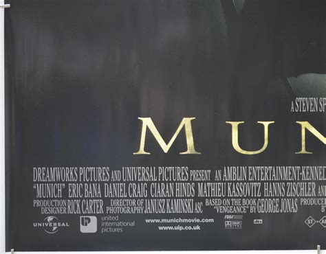 Munich - Original Movie Poster