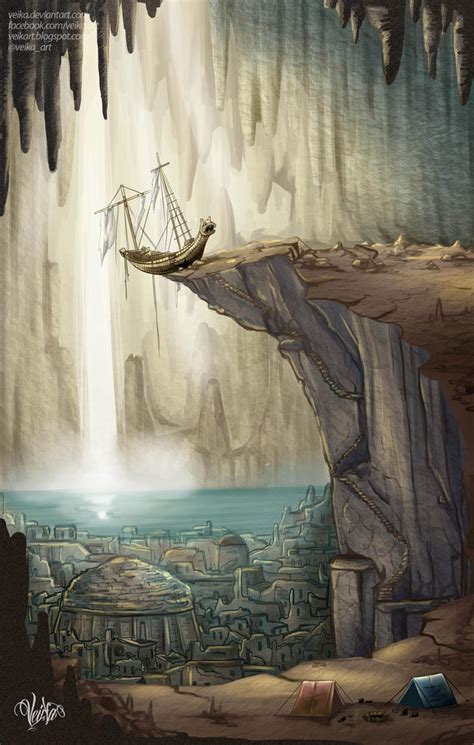 Atlantis Concept Art by veika on DeviantArt