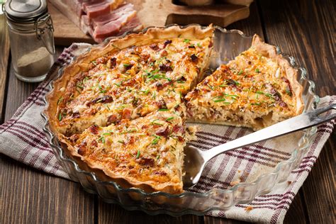 Quiche Lorraine, recipe for the world's most popular quiche