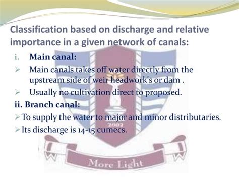 types of canal | PPT