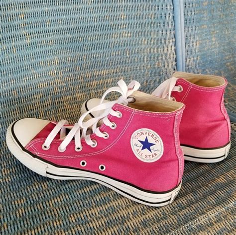 44% off Converse Shoes - Hot Pink, High Top Chuck Taylor Converse from ...