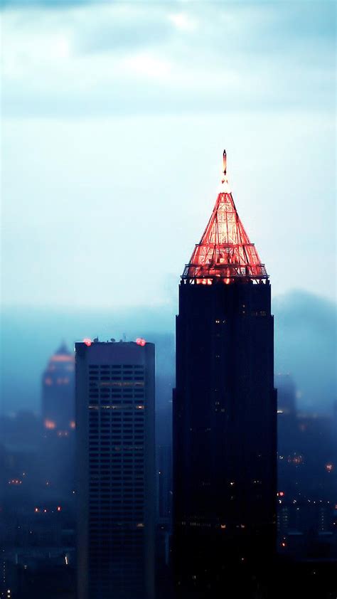 Foggy City City Wallpaper, Mobile Wallpaper, Iphone Wallpaper, 4k Phone Wallpapers, Wallpaper ...