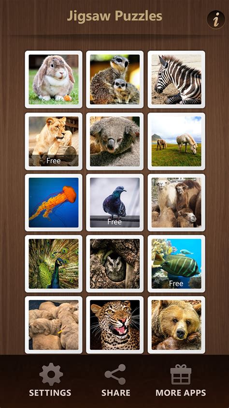 Animal Jigsaw Puzzles