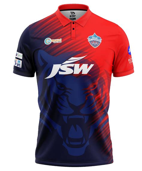 Delhi Capitals New IPL Replica Jersey 2022 (DC 2022 With Name ...