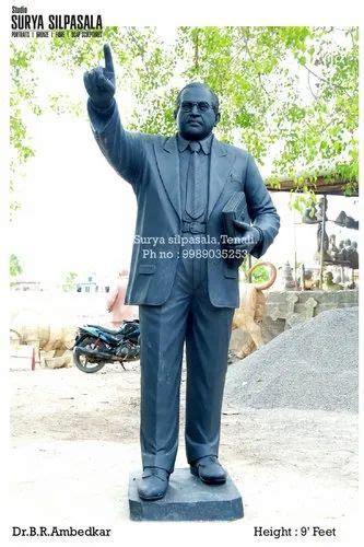 fiber Dr.B.R.Ambedkar Statue at Rs 175000 in Tenali | ID: 23854490591