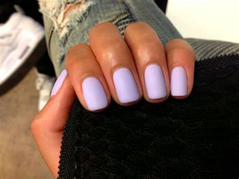 Matte Pastel Purple | Purple nails, Nails, Cute nails