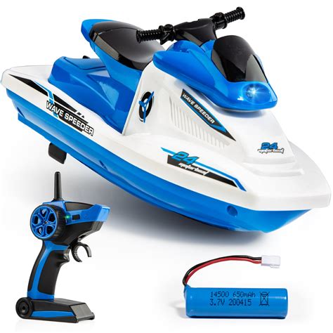 Force1 Blue Wave Speeder Summer Pool RC Boat - Walmart.com