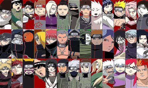 Naruto Shippuden All Characters Wallpapers - Top Free Naruto Shippuden All Characters ...