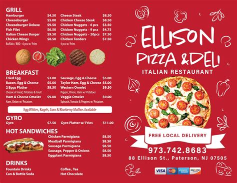 Ellison Pizza And Deli | Paterson NJ