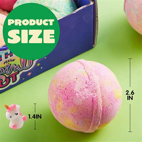 Joyin | Bath Bombs For Kids With Unicorn Toys