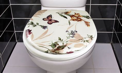 Soft Toilet Seats with Decorative Lids | Groupon