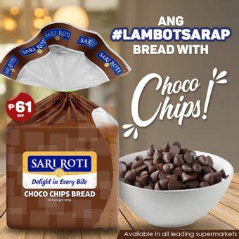 Sari Roti Choco Chips Bread launched - Mini Me Insights