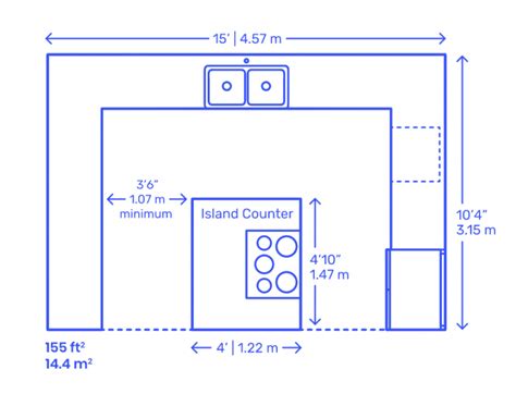 What is the Average Kitchen Size for All Types of Homes? | Foyr