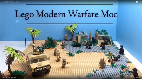 Lego Modern Warfare Moc - YouTube