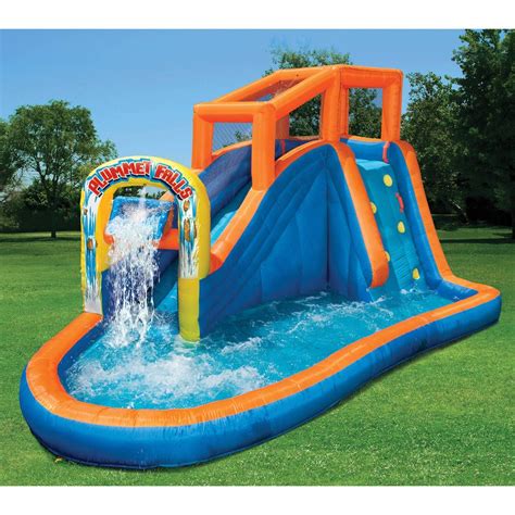 Inflatable Water Slide Bounce House Giant Swimming Pool Outdoor Parties Backyard #nonbranded Diy ...