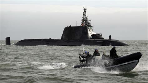 In pictures: HMS Anson departs for new home on the Clyde where she will undergo sea trials