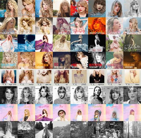 I made each every album cover in each era's style : r/TaylorSwift