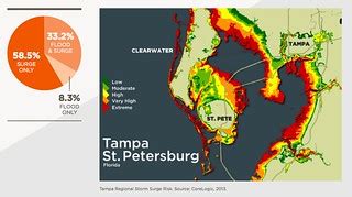 Tampa Storm Surge Map | These maps represent the storm surge… | Flickr