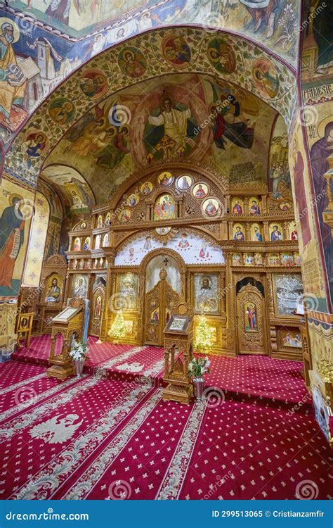 Campulung Muscel, Romania, December 02, 2023. Negru Voda Monastery Editorial Image - Image of ...