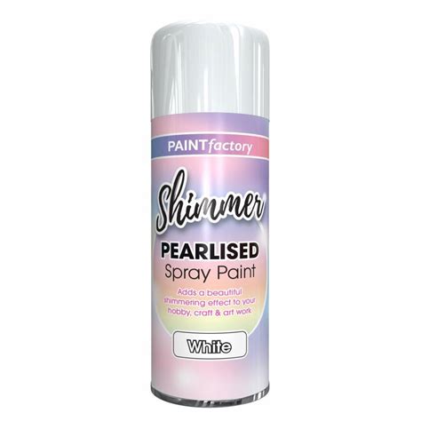 Paint Factory Pearlised Spray White 400ml – Sprayster